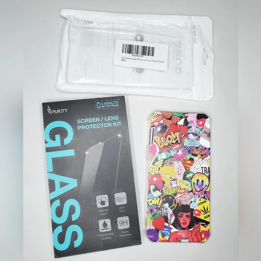 iPhone 12 Pro Max Case & Screen Protector Bundle - Picture 5 of 5